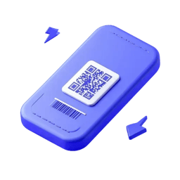 Biểu tượng vé điện tử có mã QR