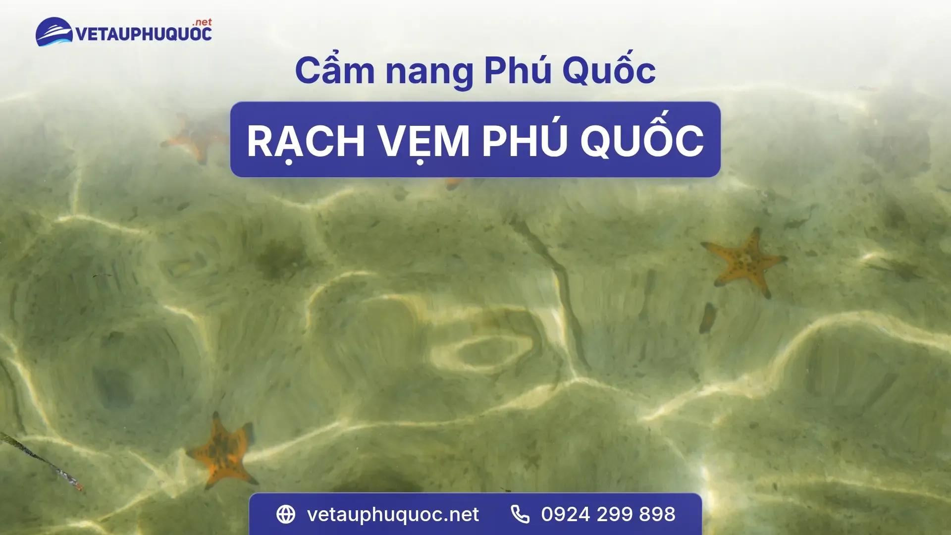 Rạch Vẹm Phú Quốc - Thiên đường sao biển giữa lòng đảo ngọc