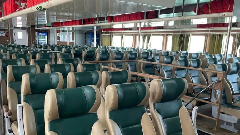 Phú Quốc Express Hà Tiên Phú Quốc khoang tàu rộng rãi