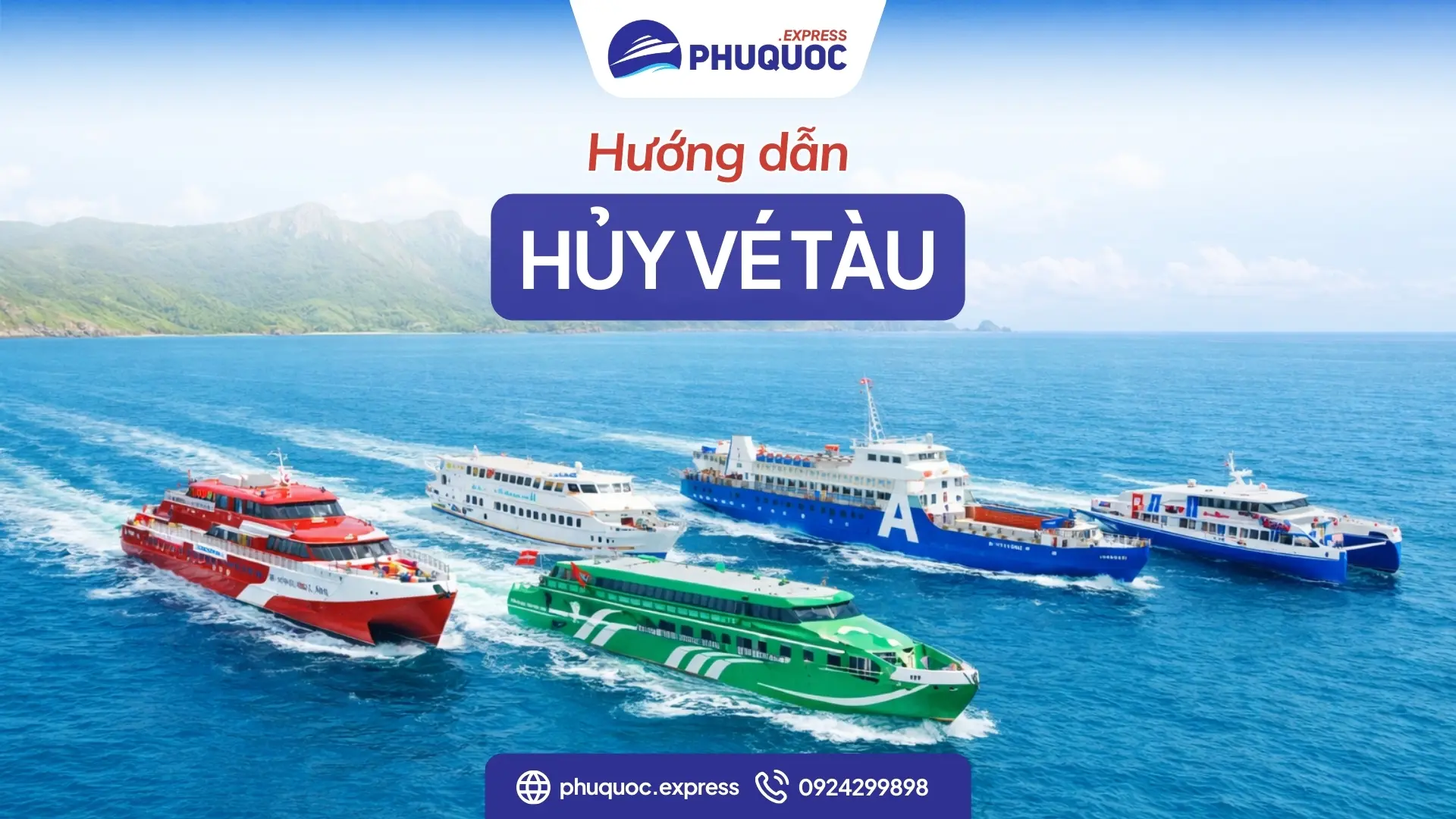 Hướng dẫn hủy vé tàu