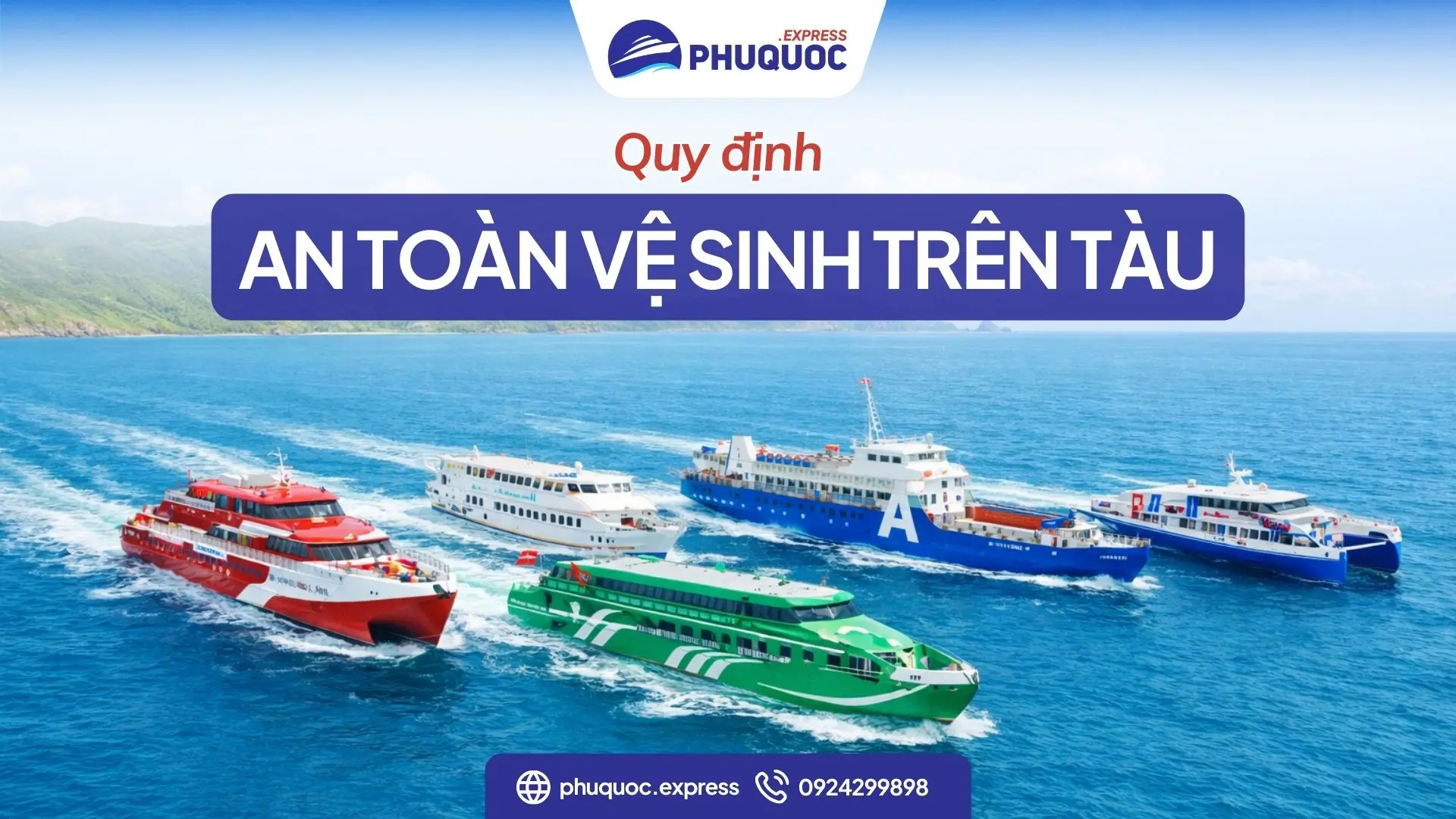 Quy định an toàn vệ sinh trên tàu