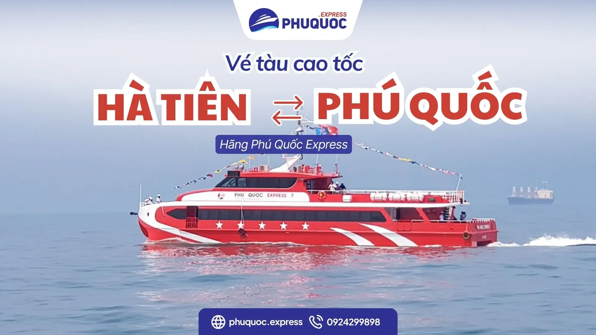 Phú Quốc Express Vé tàu Hà Tiên Phú Quốc